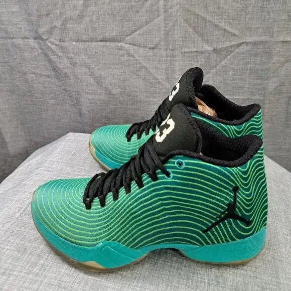 %Nike Air JORDAN XX9 Emerald Green Black Basketball Shoe sz 8 / AJ10